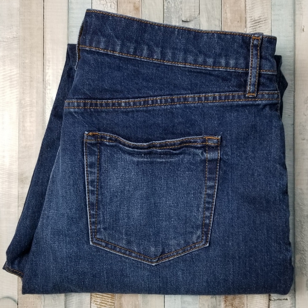 Loft High Waist Boyfriend Jeans
